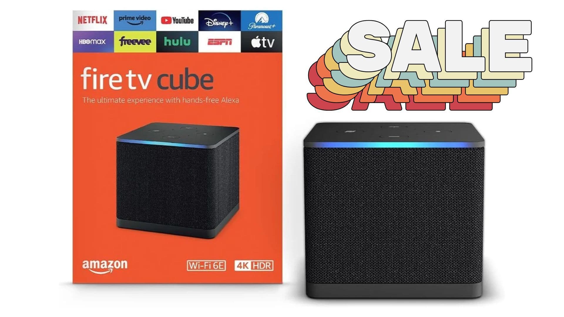 Amazon Fire TV Cube Under Now $110