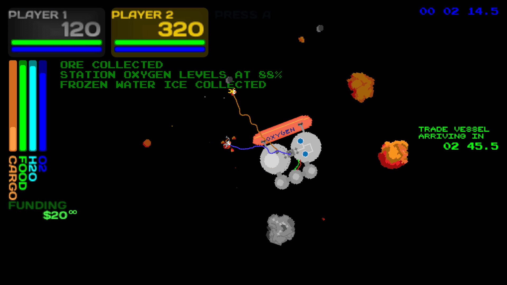 Apolune 2 Review: Retro Space Mining on Xbox