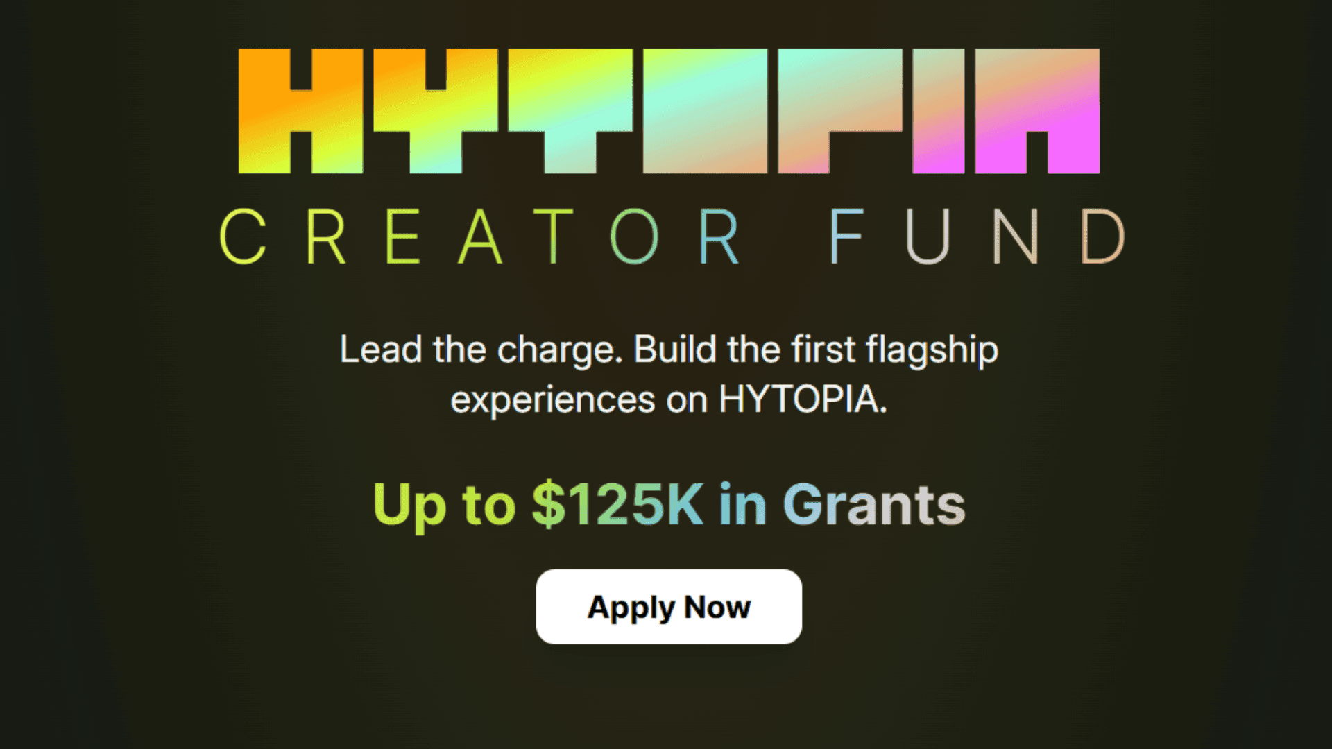 HYTOPIA's New $125K Creator Fund