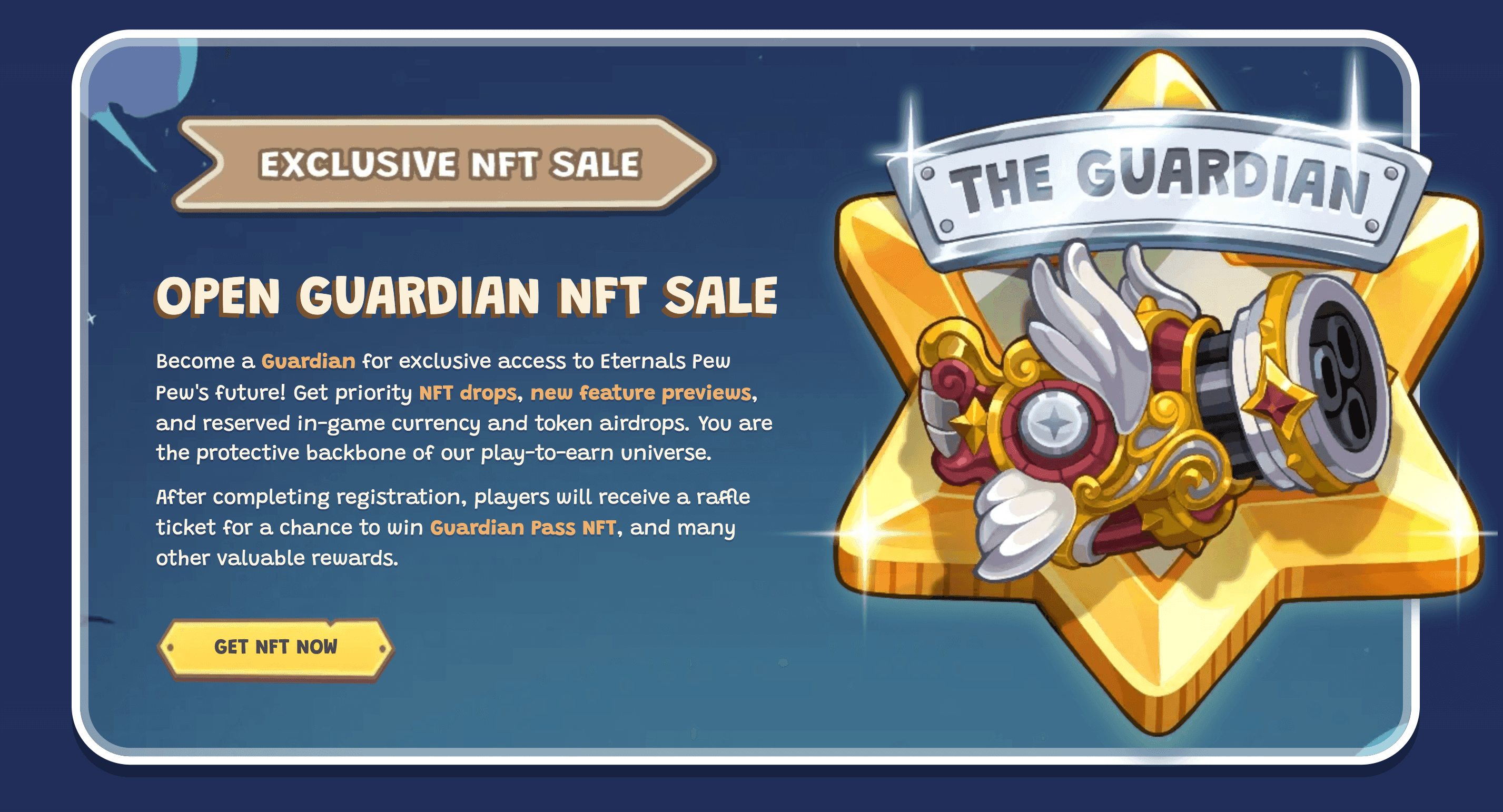 Join Eternals Pew Pew Alpha Playtest