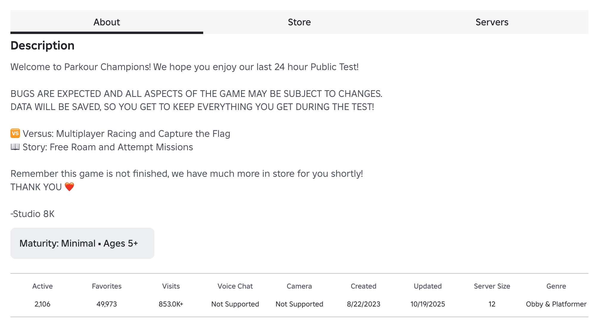 Parkour Champions Roblox Codes