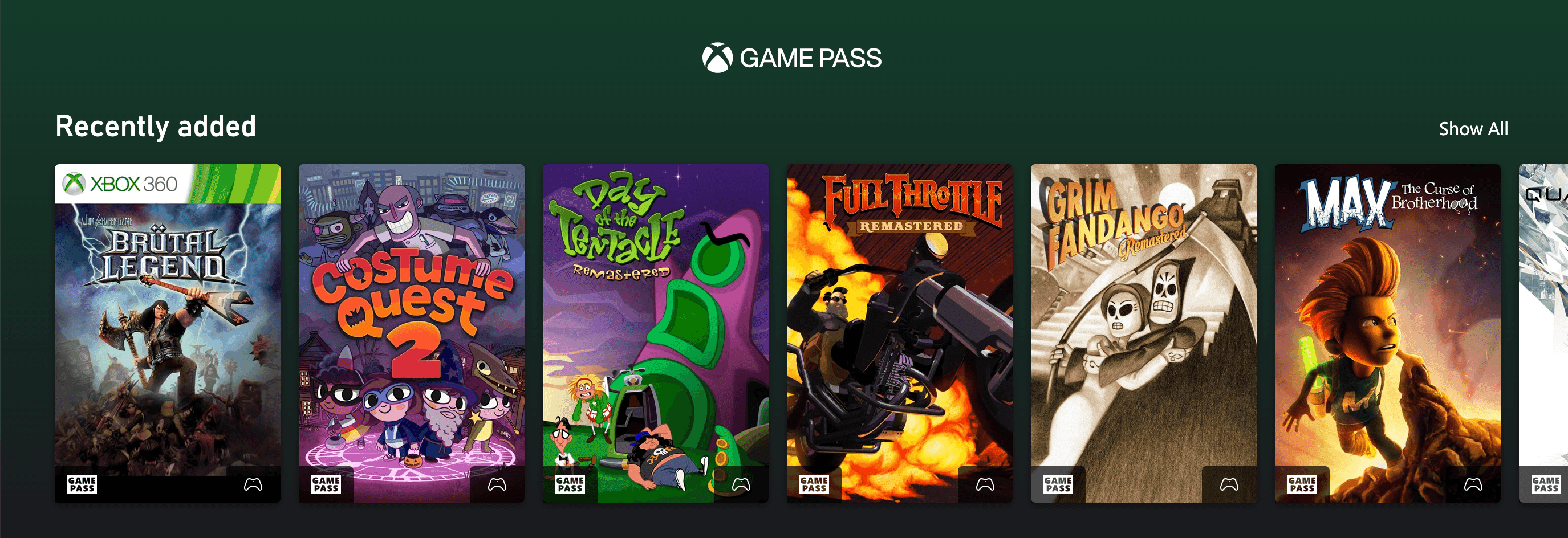 Xbox Cloud Gaming Adds 11 New Games