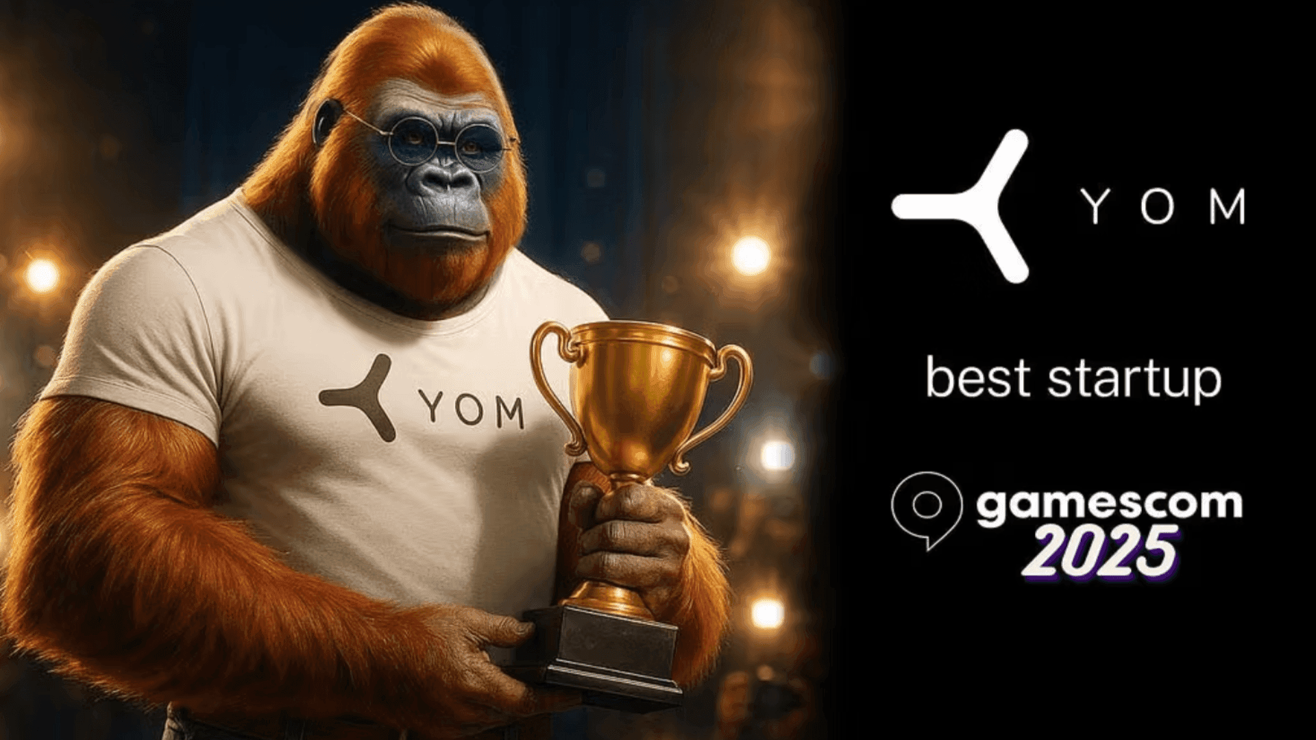 YOM Wins Best Startup at Gamescom