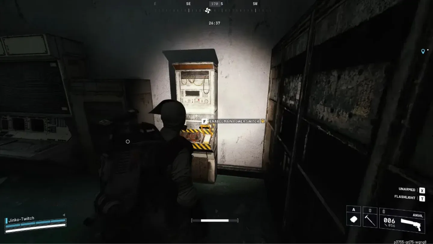 Repair prompt at the terminal