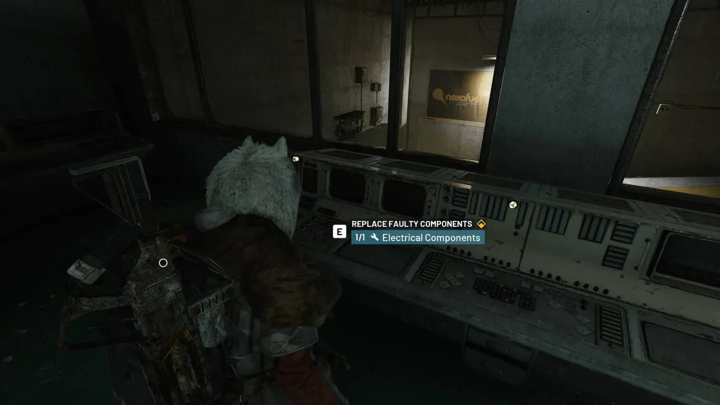 Power switch inside conduit backroom