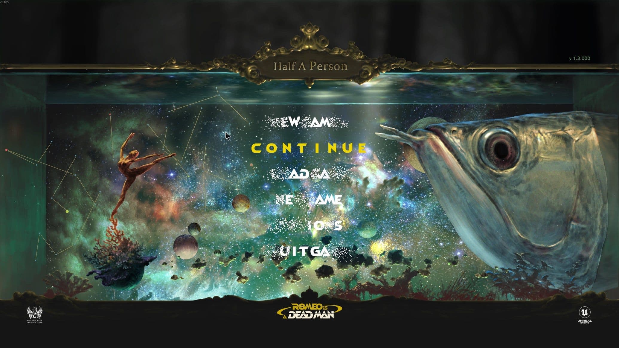 Complete trophy list interface