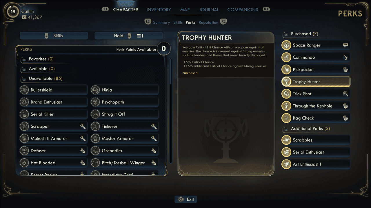 Best Perks - The Outer Worlds 2 Guide - IGN