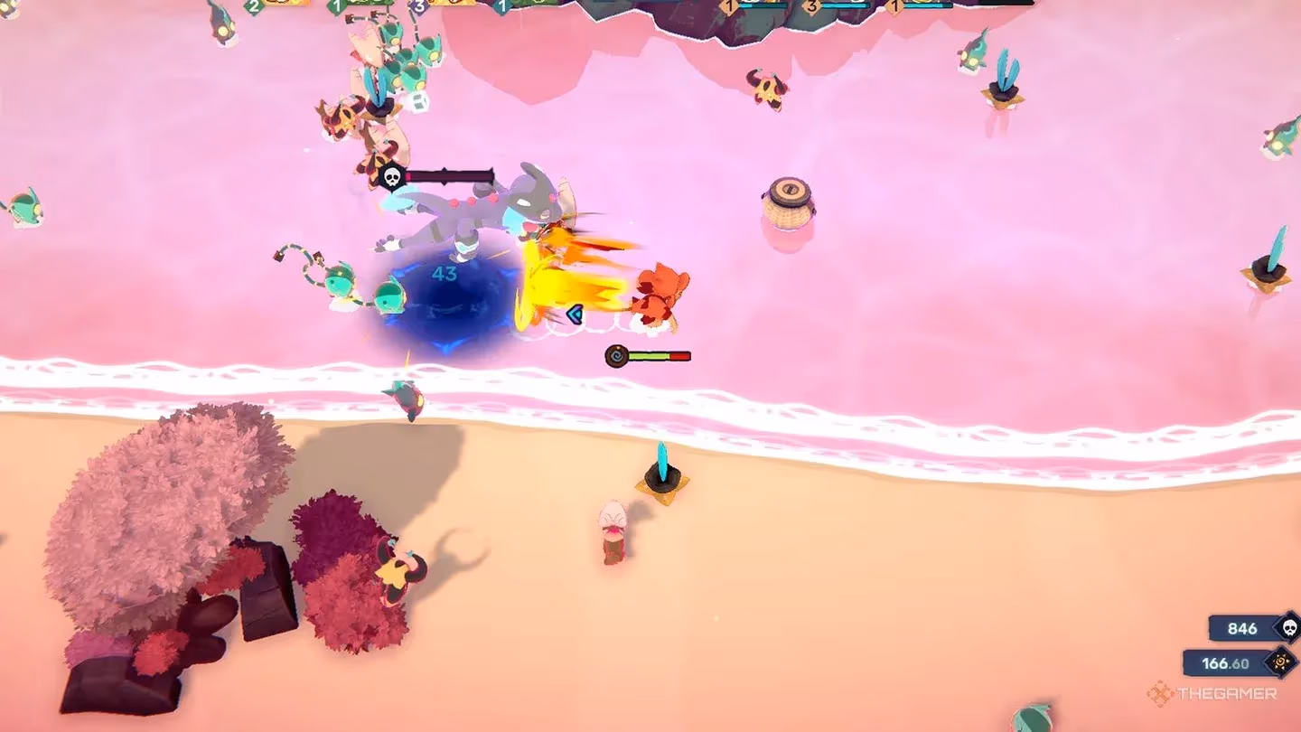 Early wave enemy density