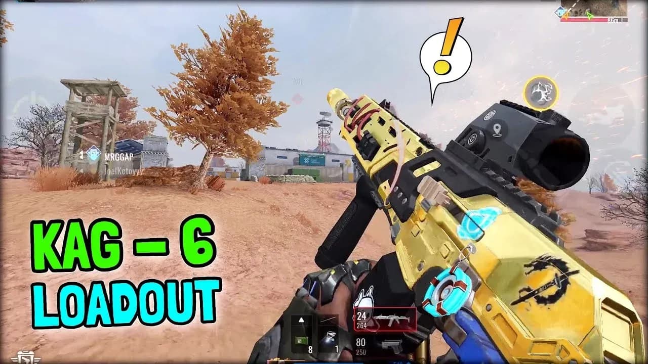 KAG-6 attachment menu