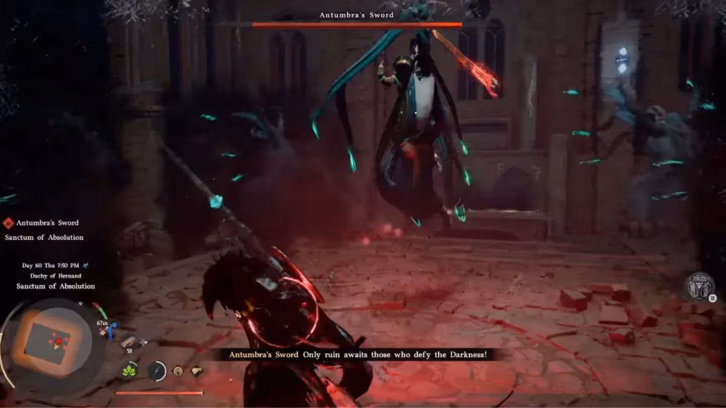 Wound of Darkness ability effect