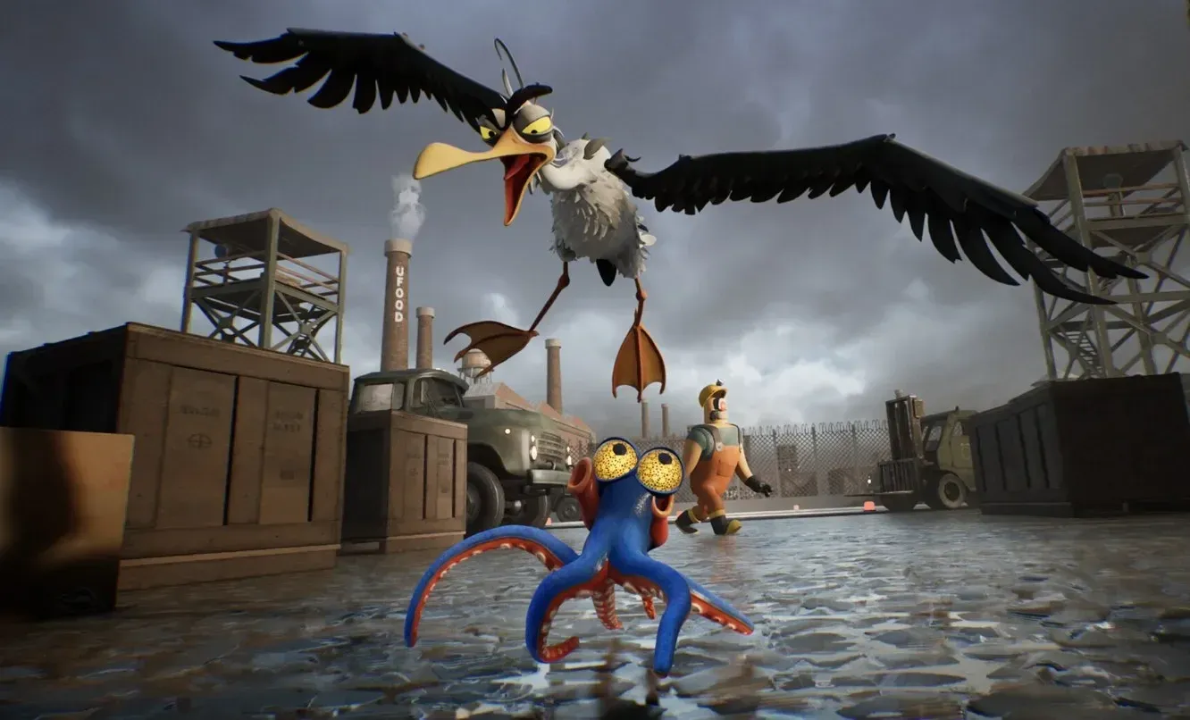 Ink blinds cameras and guards