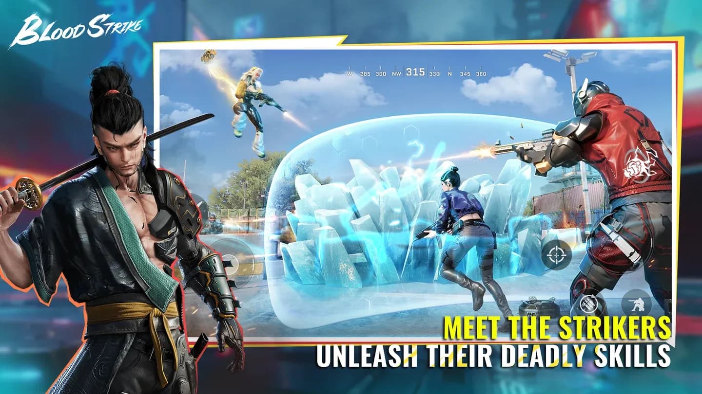 Striker selection screen