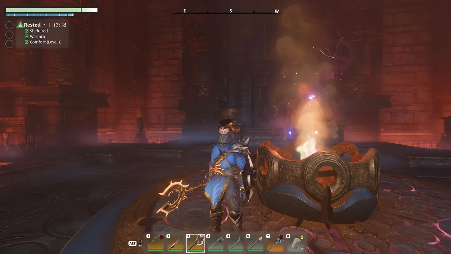 火焰祭壇基地設置