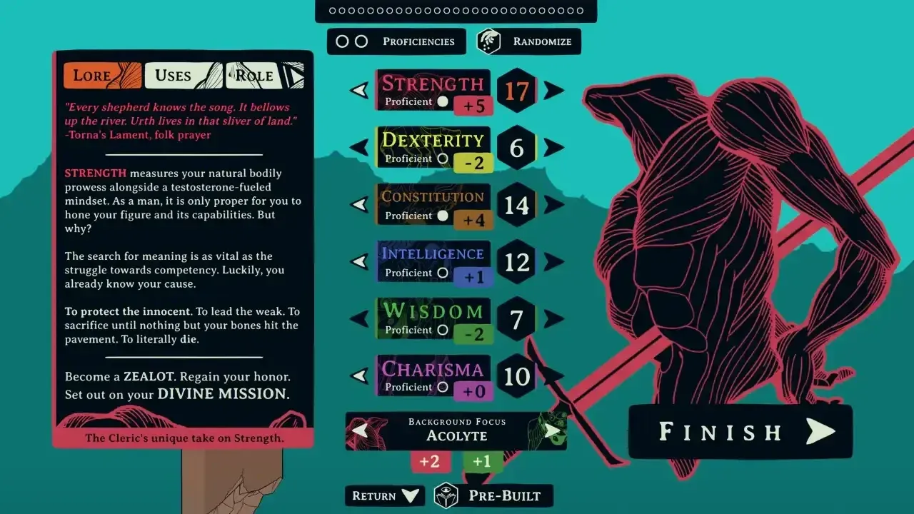 Pilih build dan berkomitmen padanya