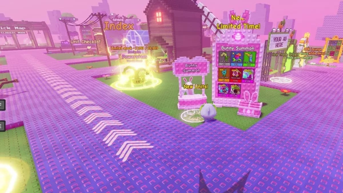 Lobby egg spawn zones