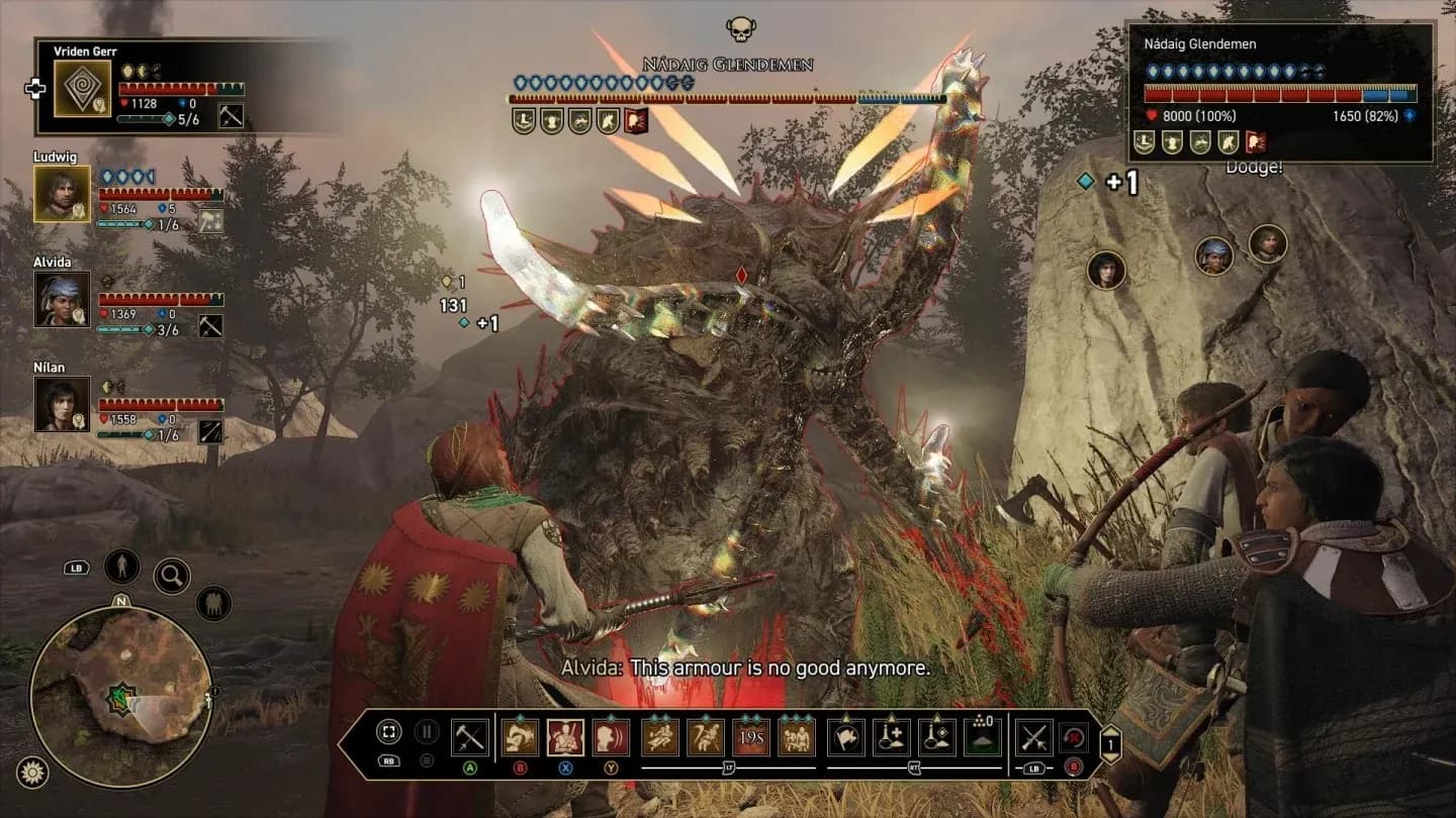 Ludwig holding the frontline