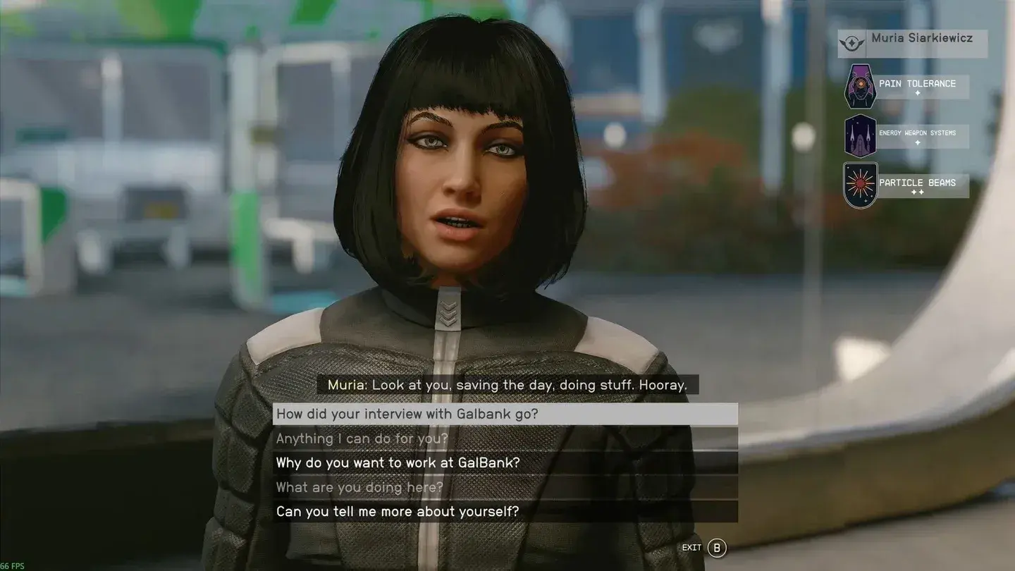 Initial recruitment dialogue