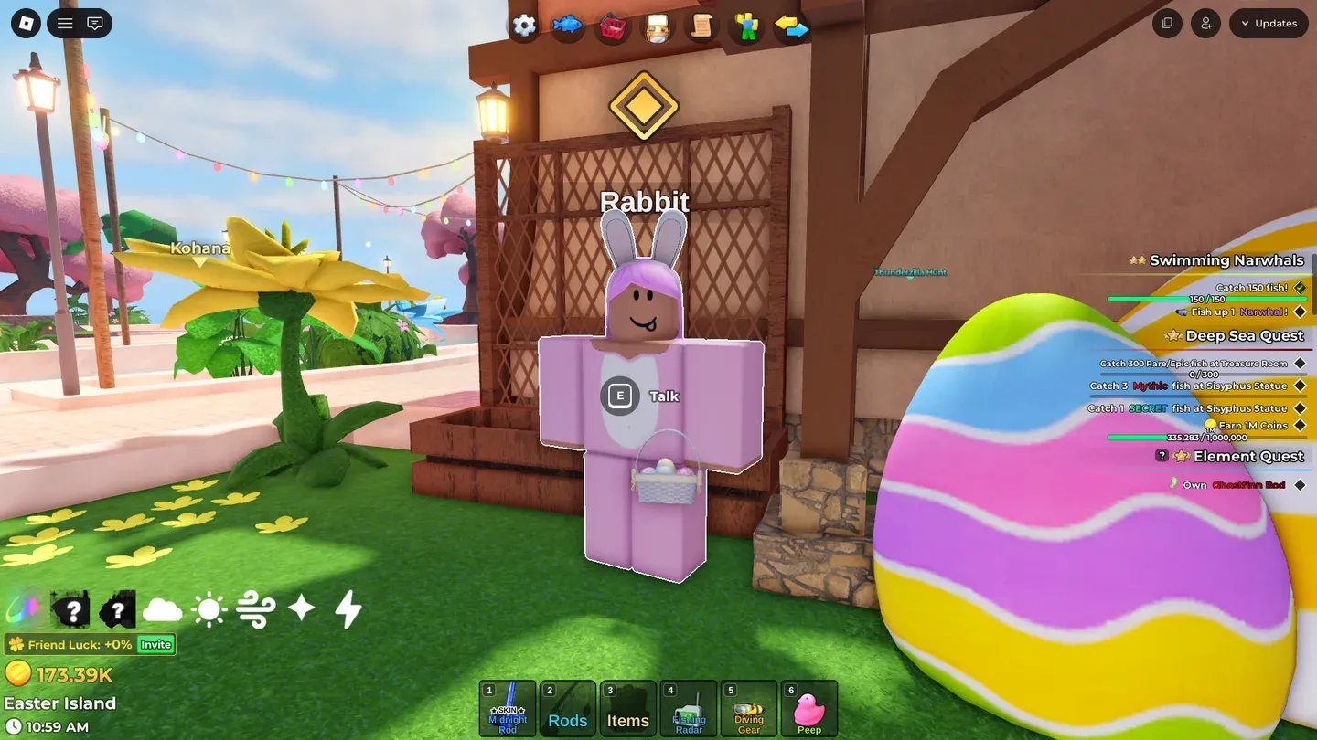 Egg Index collection tracker