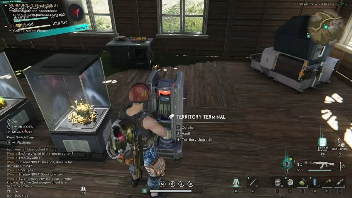 Territory placement in build mode