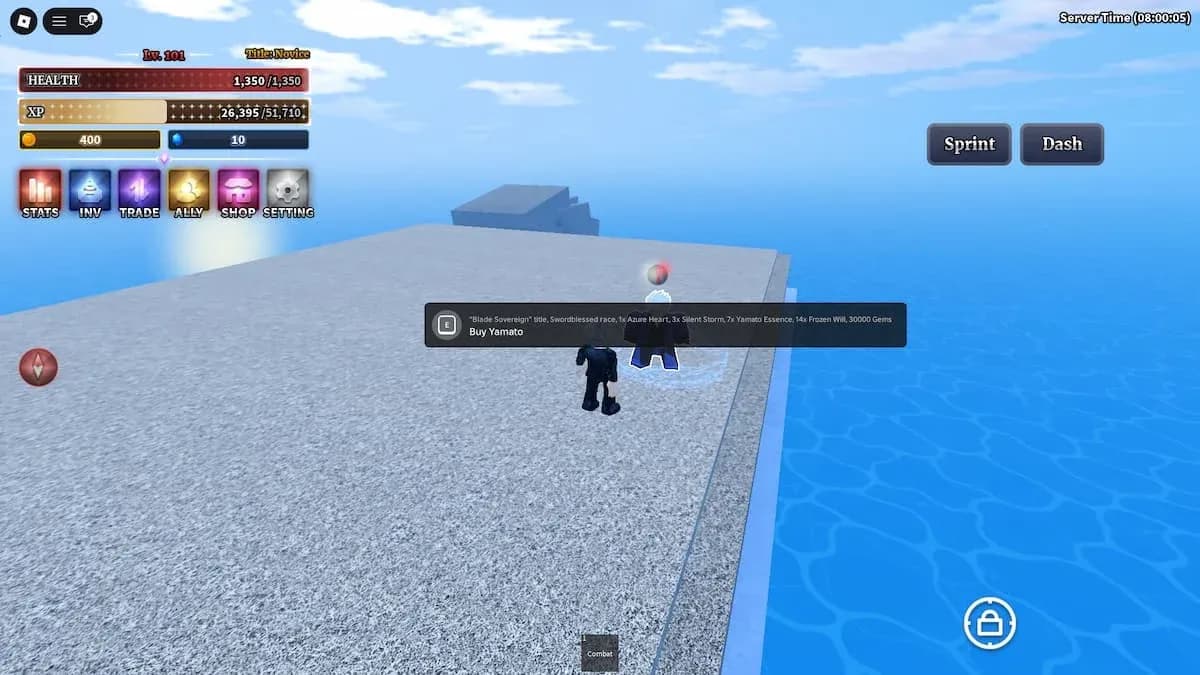 Yamato aparece en Judgment Island