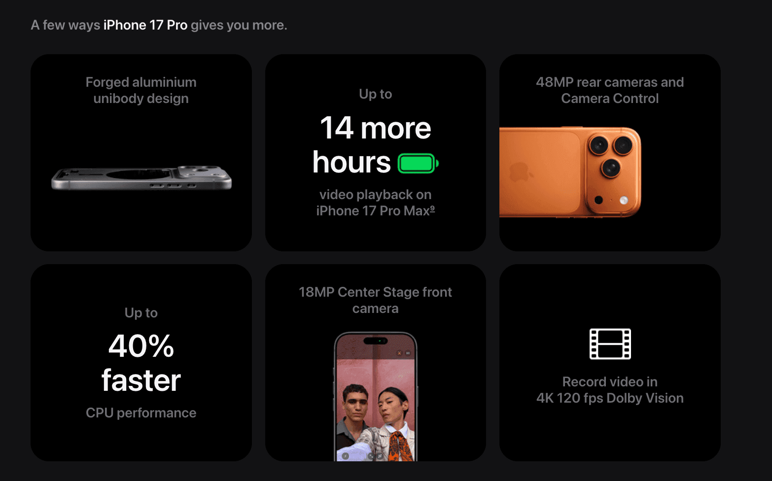 iPhone 17 Pro and Pro Max Built for Gamers