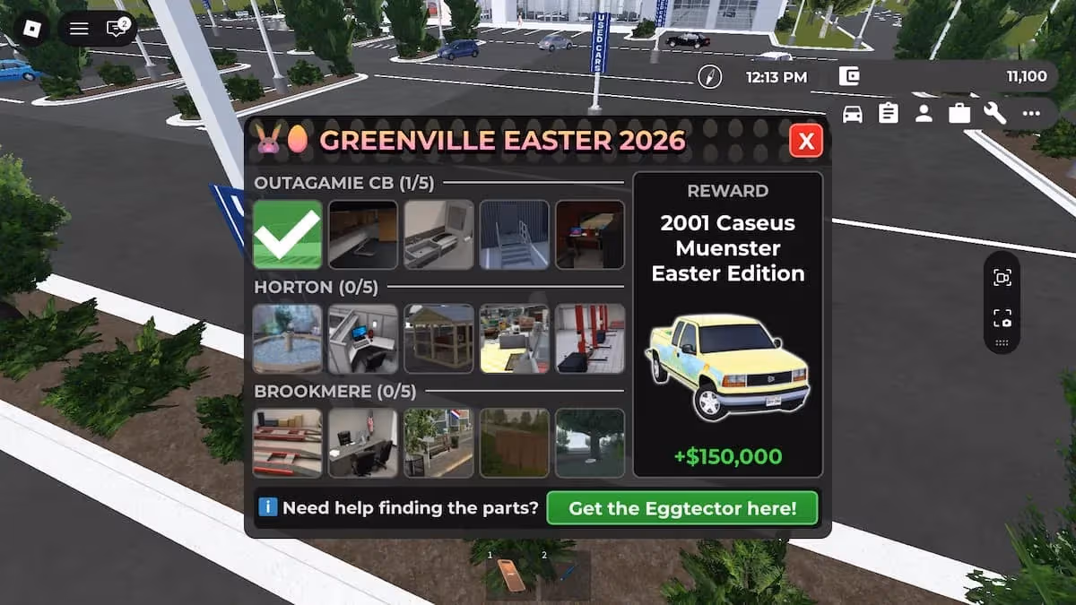 Talk to The Bunny to start