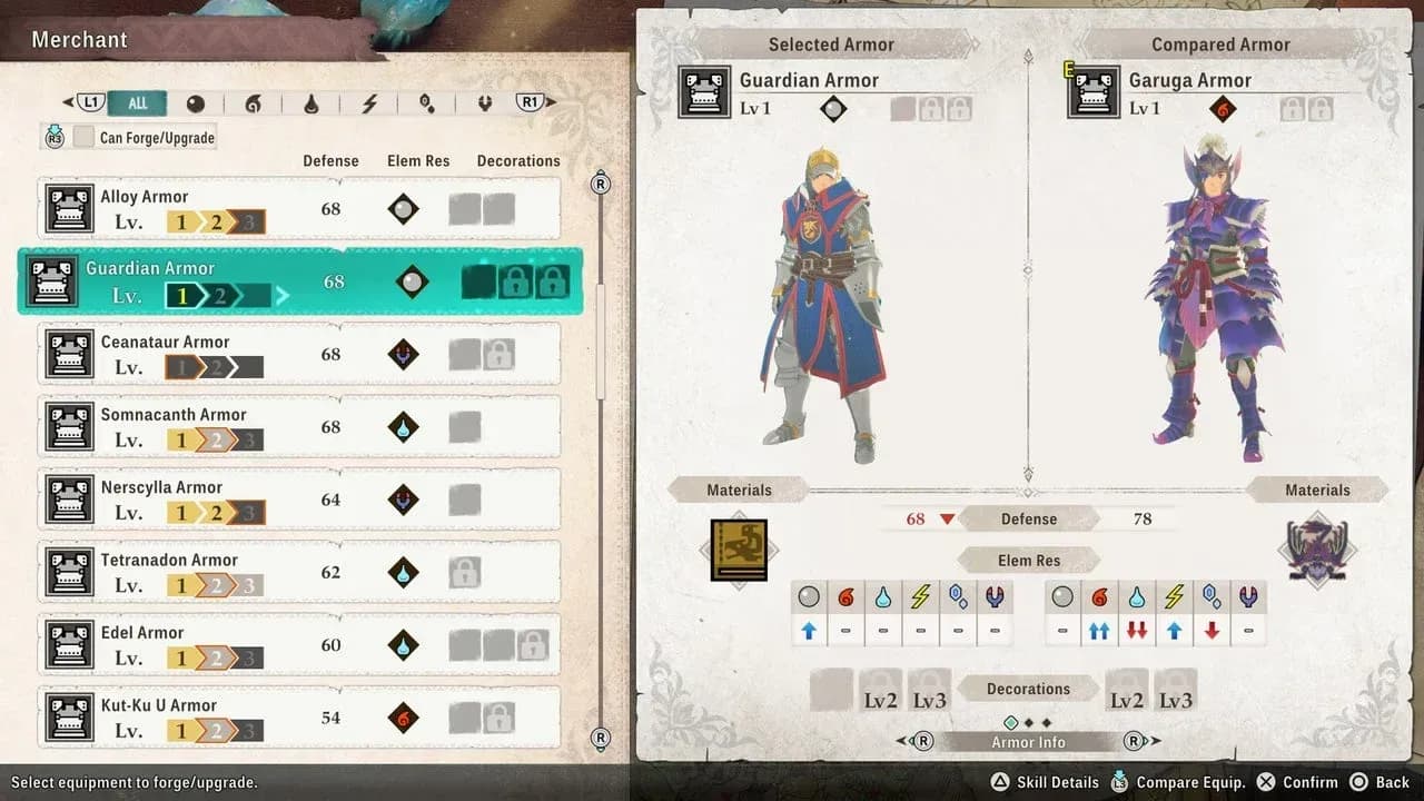 Monster Hunter Stories 3 Guide: All Armor Recipes & How to Unlock Them