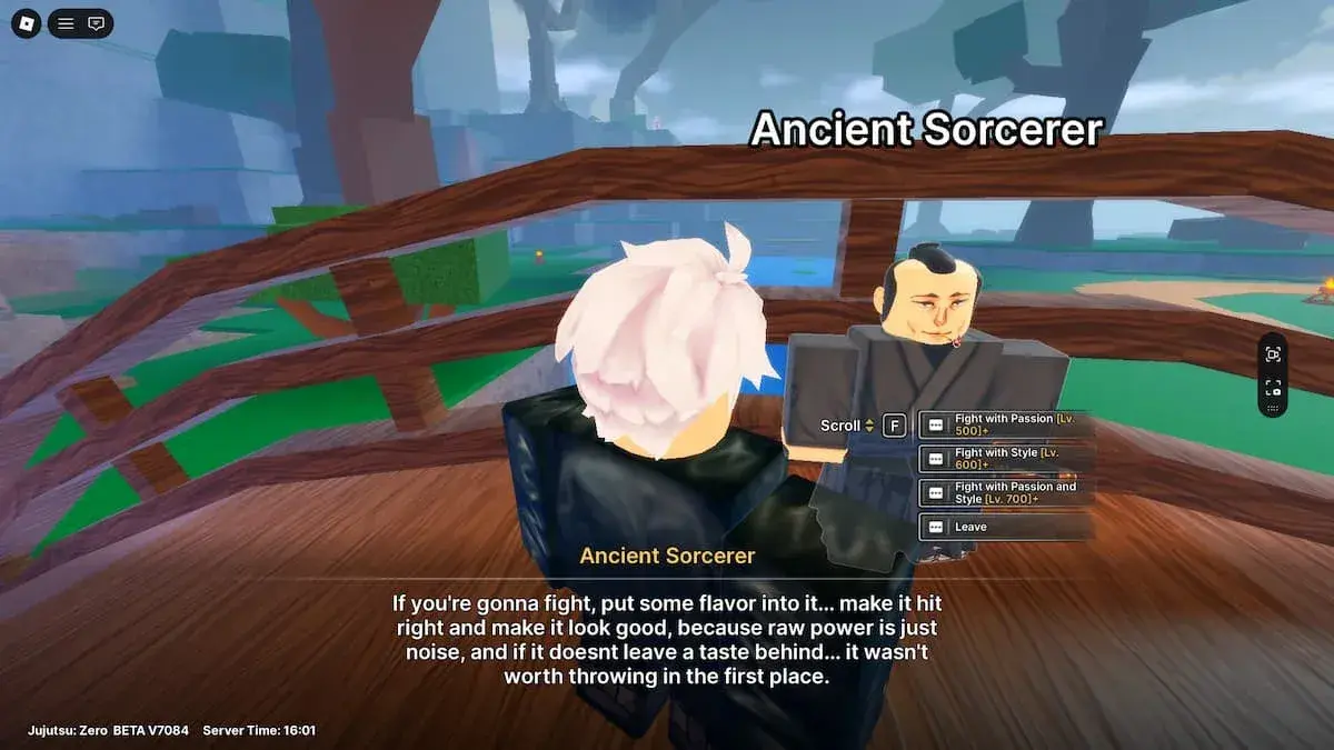 Ancient Sorcerer NPC location