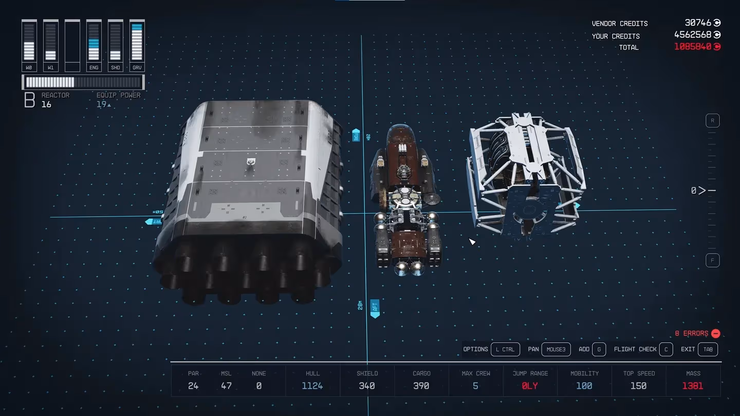 Reactor power management in combat