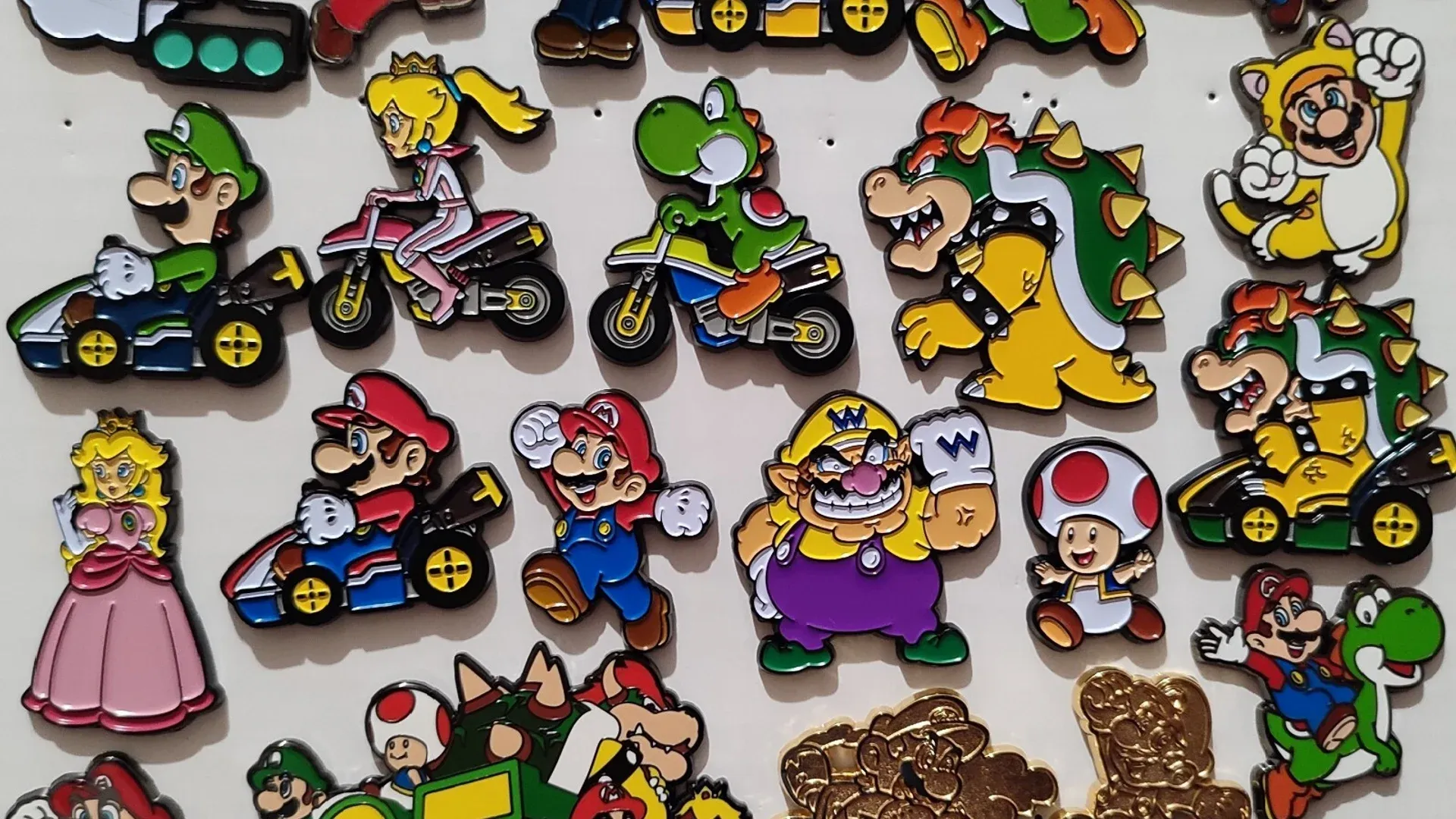 Super Mario Enamel Pins Official ...