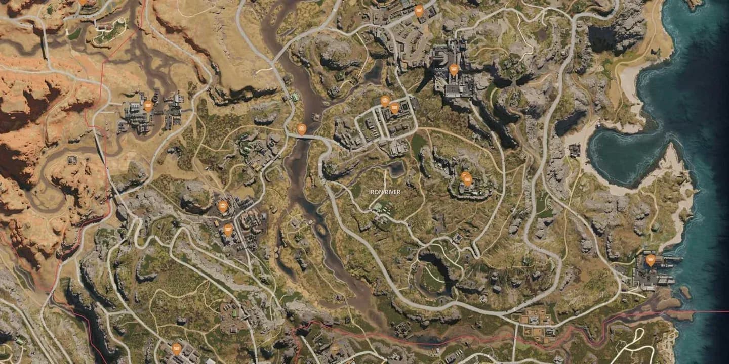 Iron River endgame zone layout