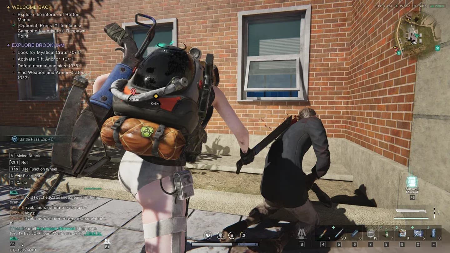 Co-op multiplayer session in progress