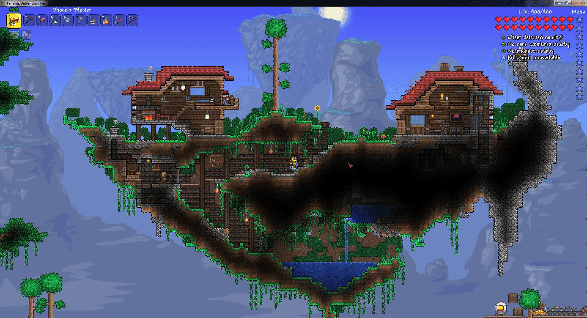 Skyblock survival setup