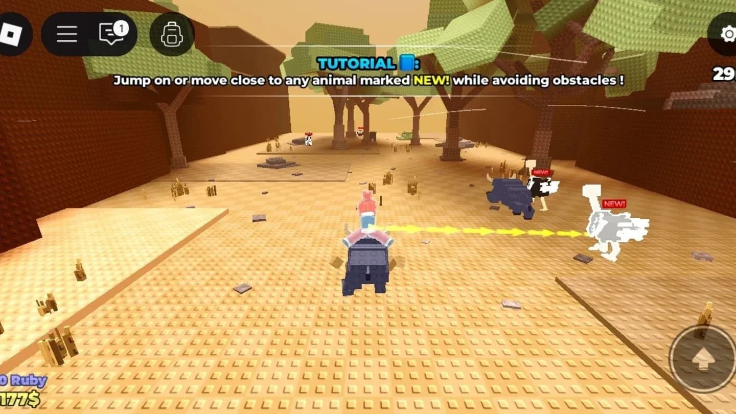 Rare breed results screen