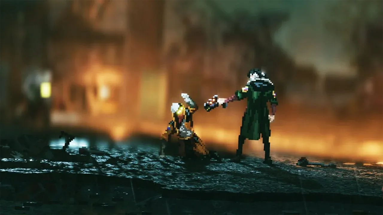 Replaced dystopian city setting