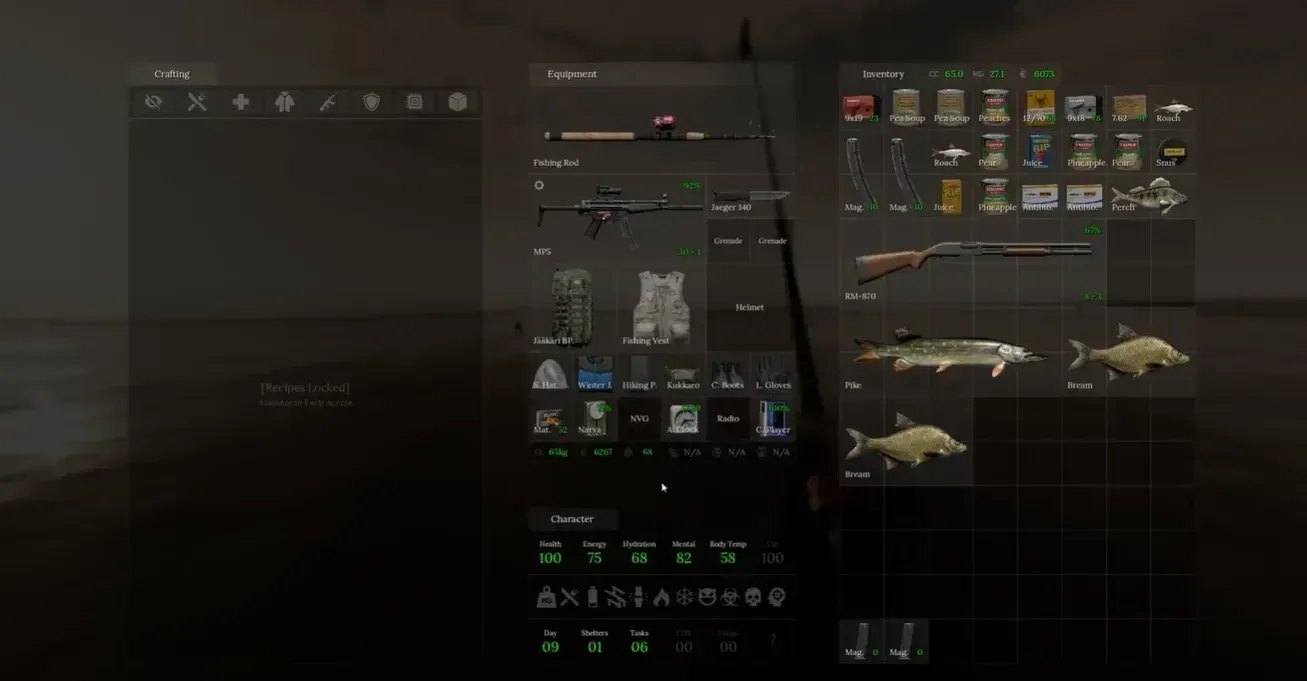 Fishing the pier block