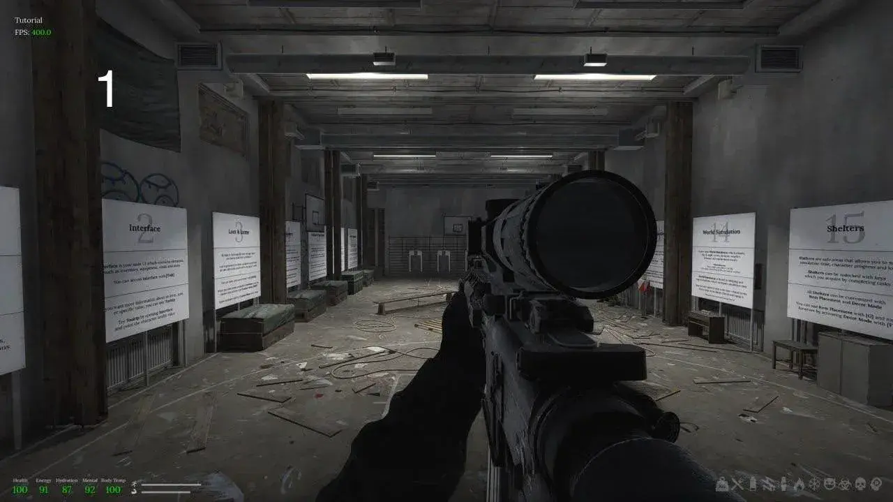 Workbench dismantling screen