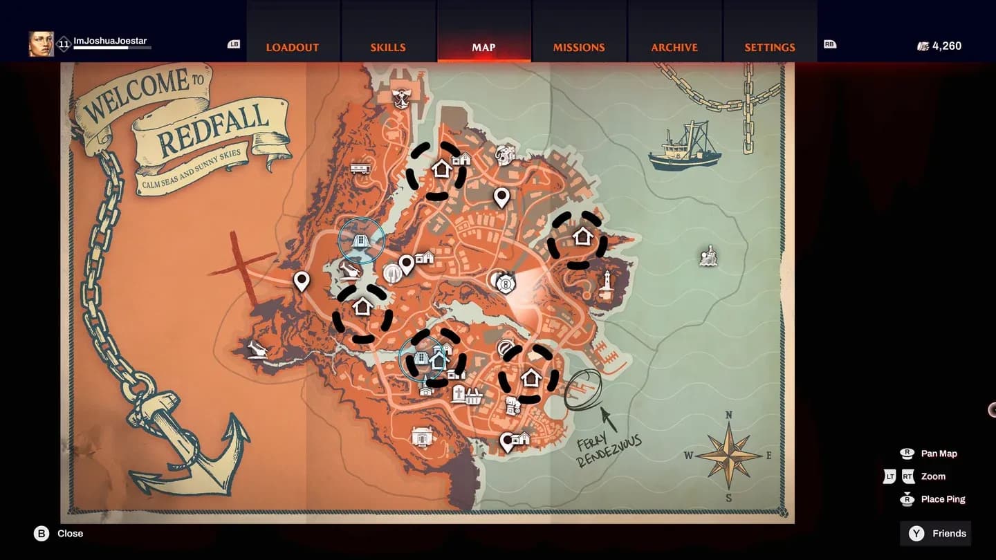 안전 가옥 임무 목표