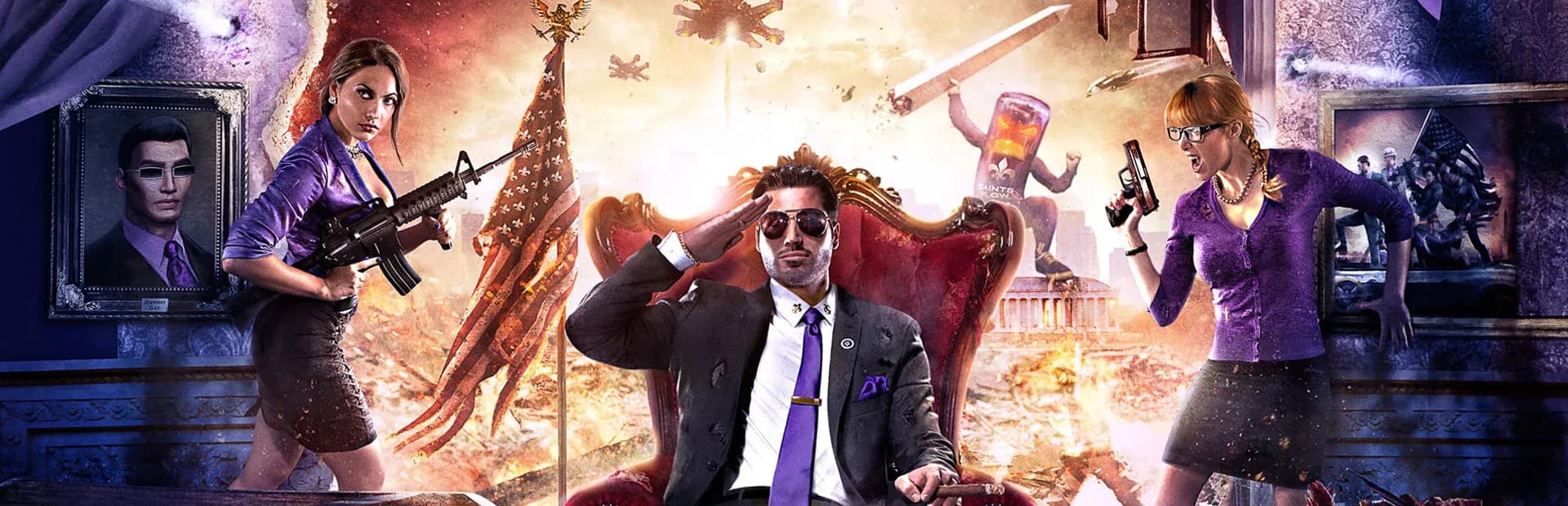 Saints Row IV: Re-Elected Banner