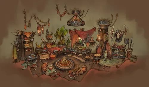 Jogador de WoW recria Dust 2 com madeira, tapetes e fruteiras image