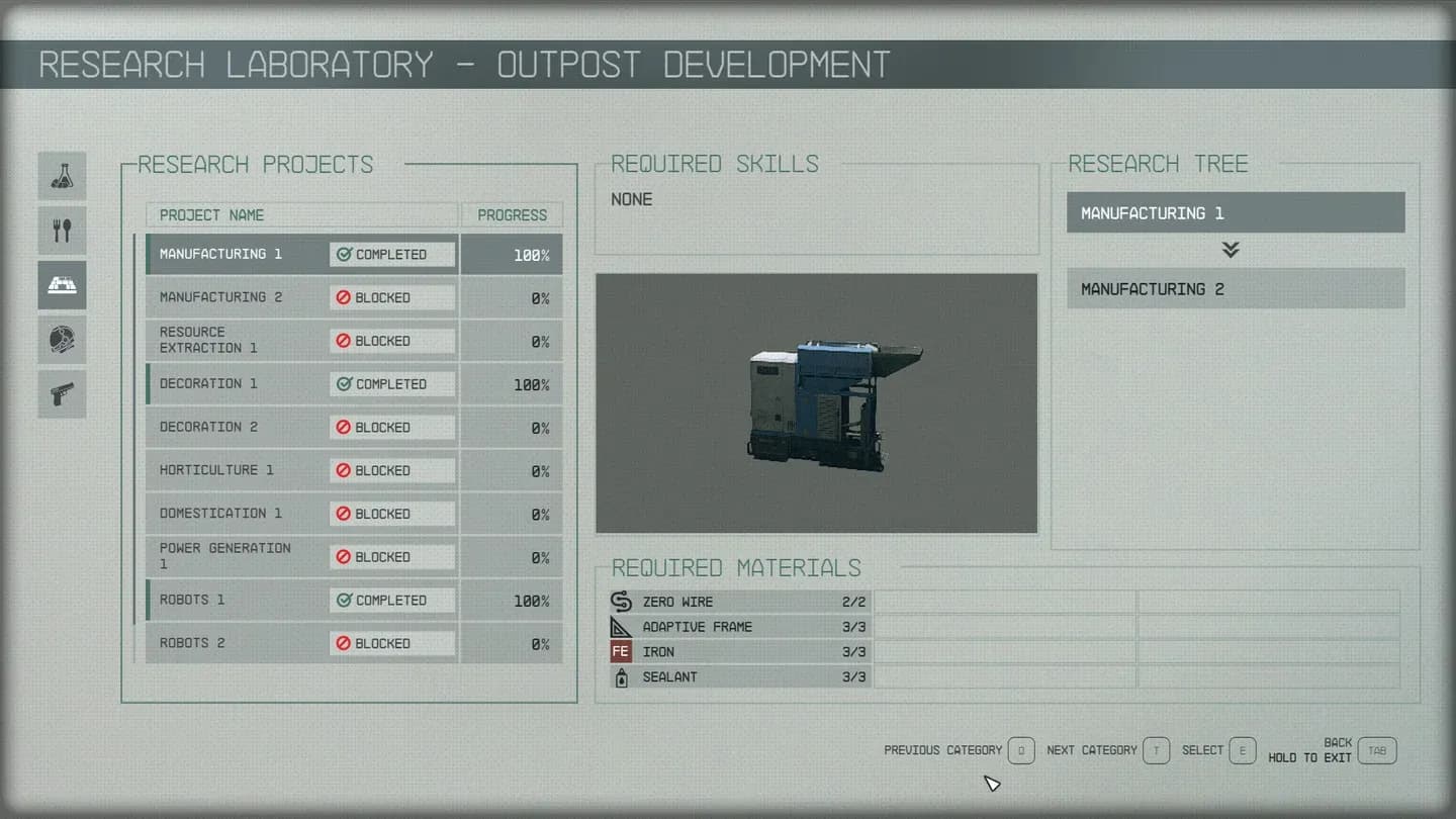 Research lab project overview