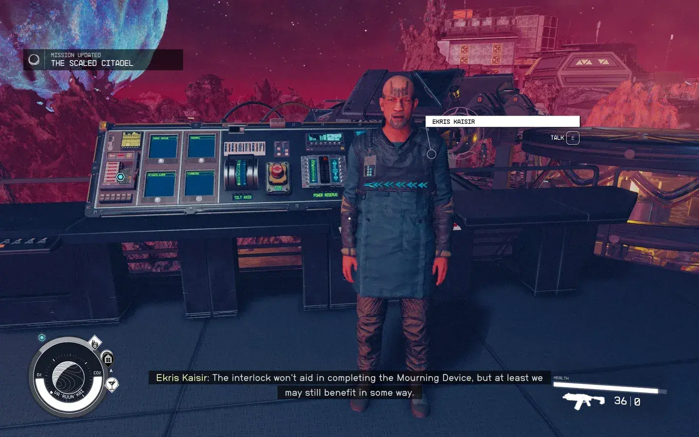 Main quest mission tracker