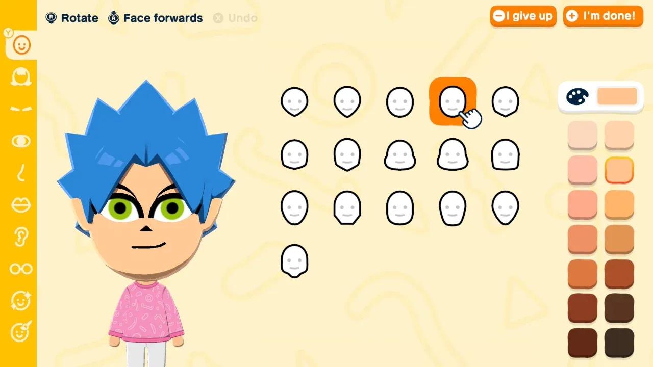 Dating preference options