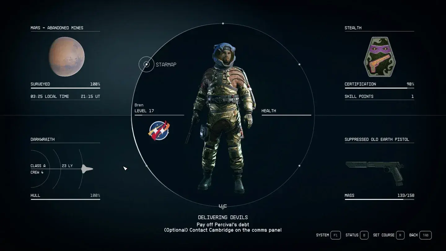 Visão geral da árvore de habilidades