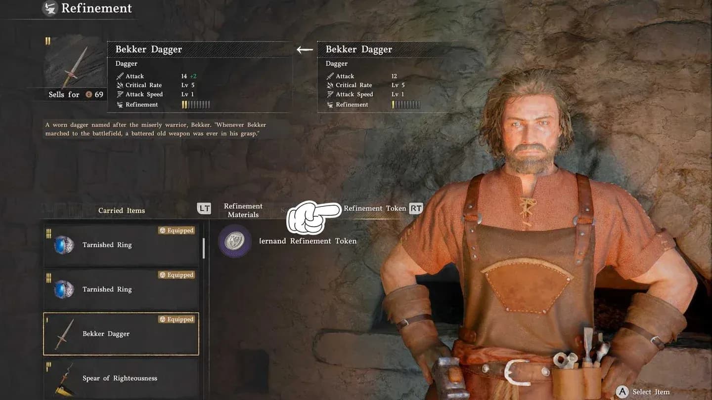 Bekker Bow base stats