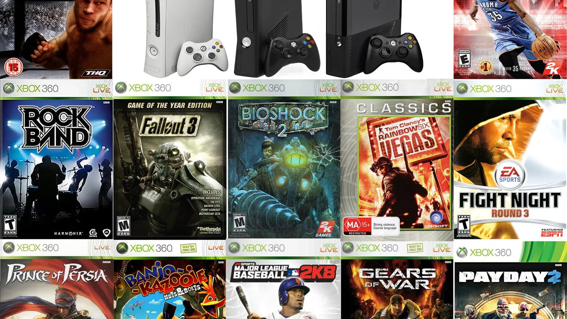 Microsoft Xbox 360 Games |Very Good ...