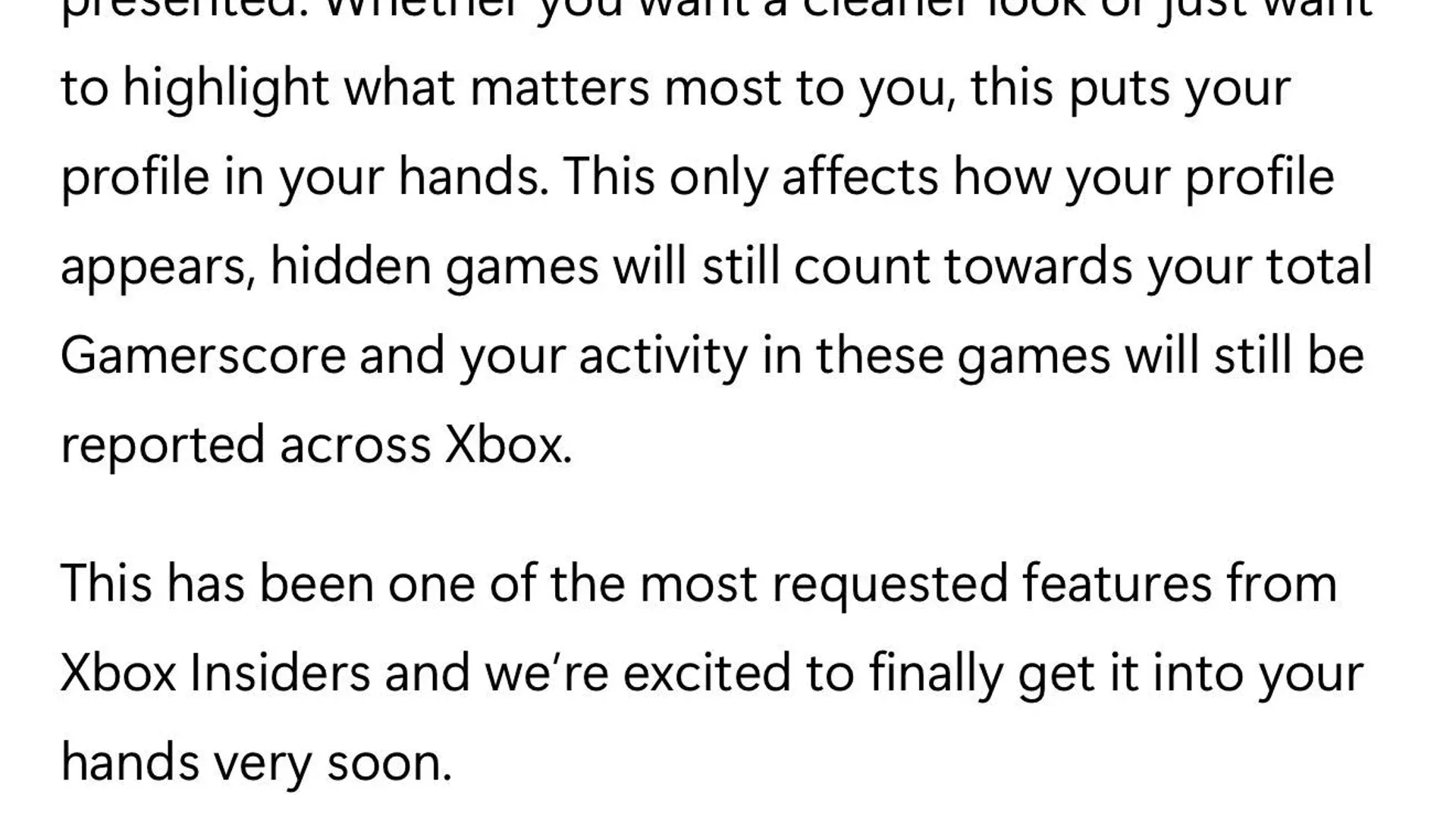 Available for Xbox Insiders: New ...