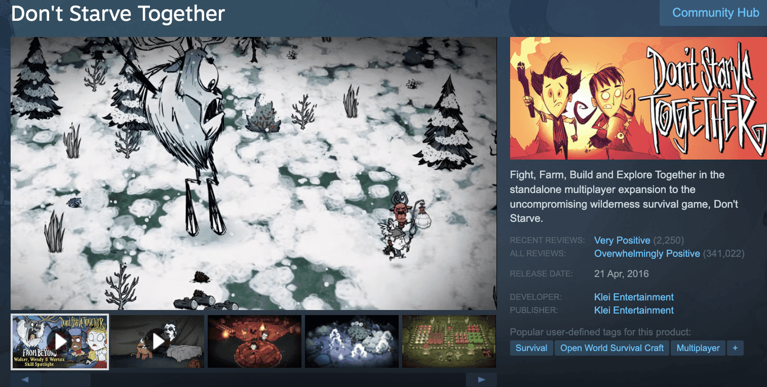 Don't Starve Together