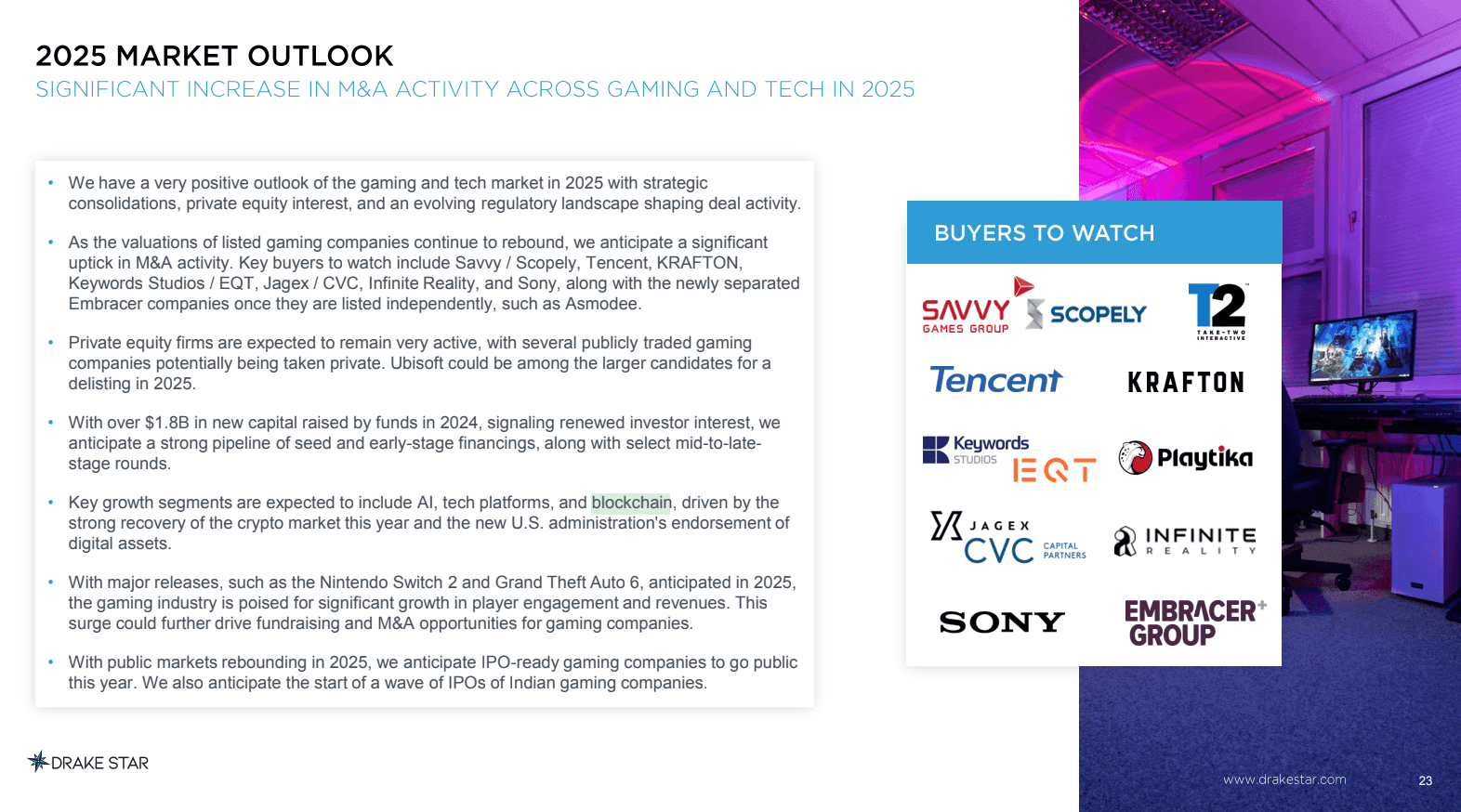 Drake Star Global Gaming Report 2024