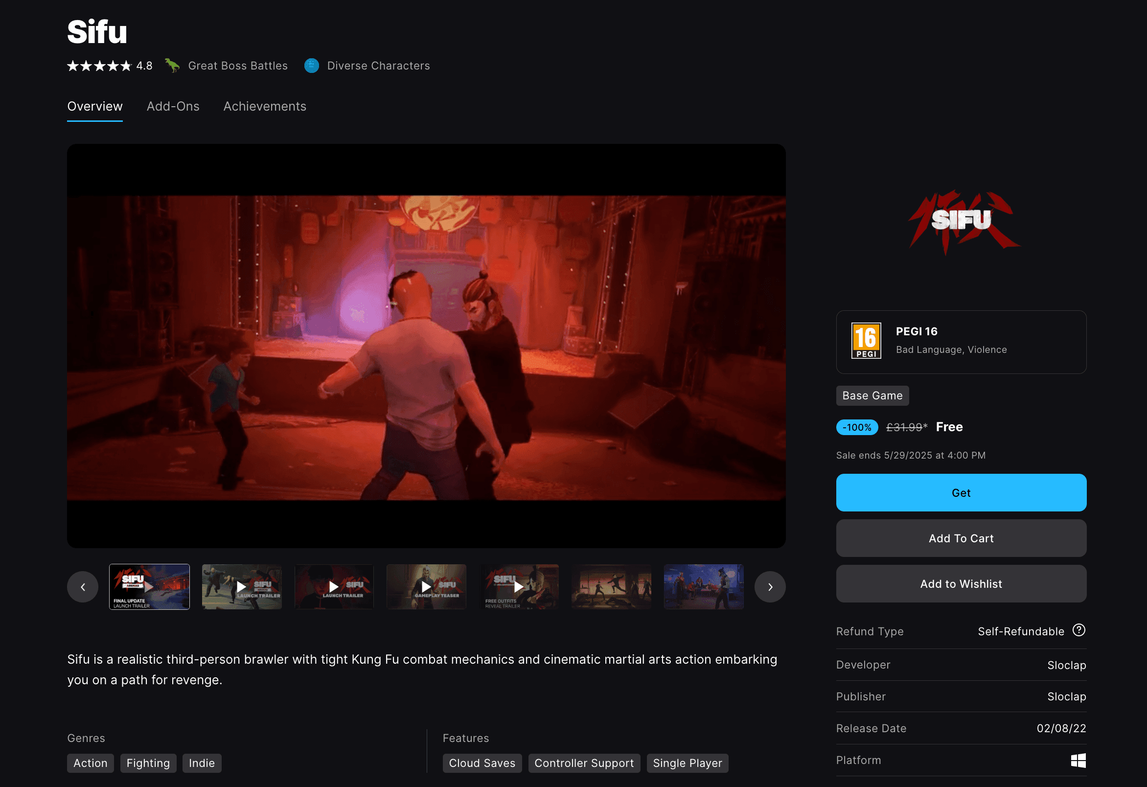 Epic Games Store Thêm Game Miễn Phí Mới